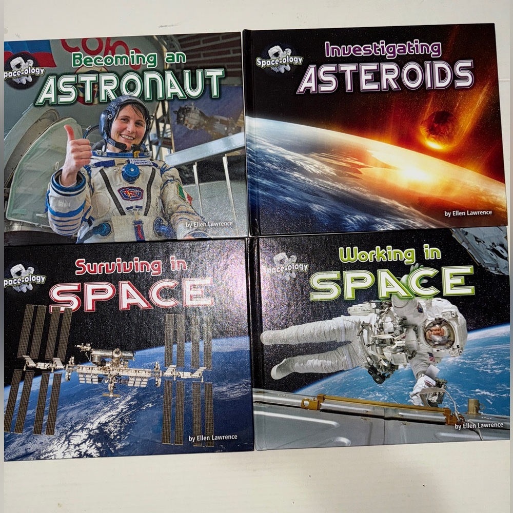 Lot of 6 children’s Space books.